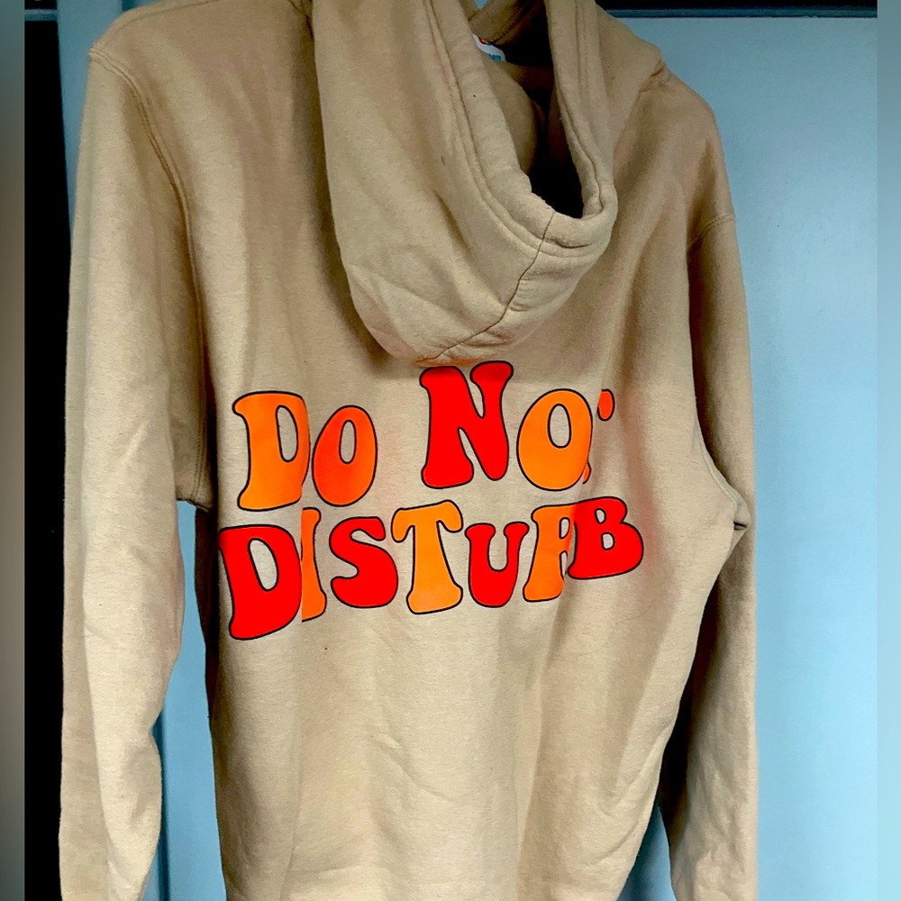 Hangover Hoodies designer party themed “Do Not Disturb” sweatshirt small/MEDIUM